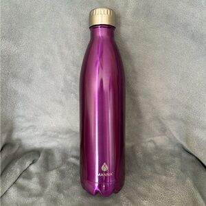 Manna Purple Stainless Steel Water Bottle